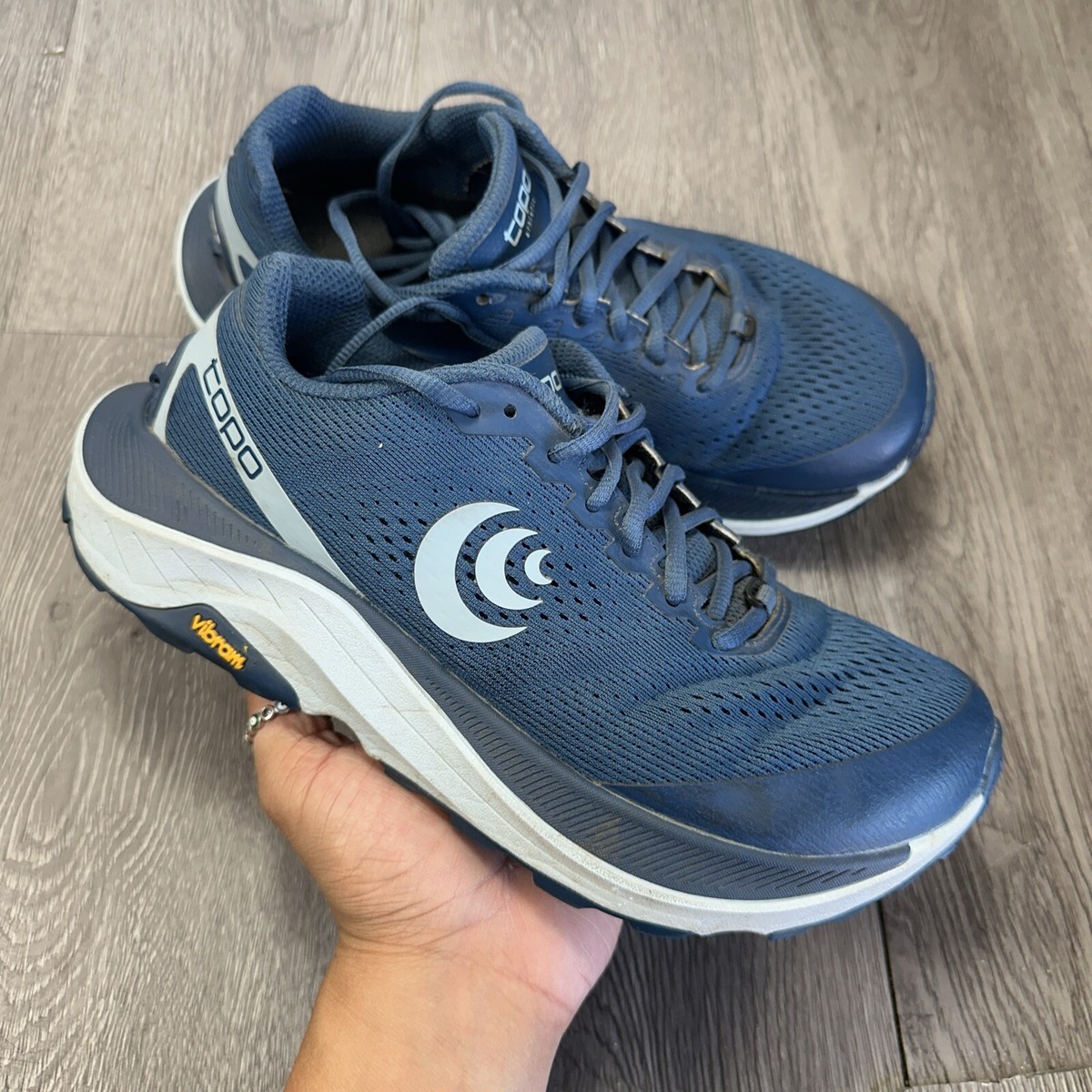 Topo Women&rsquo;s Ultraventure 3 Trail Running Shoe (Navy/Blue) Size 7 