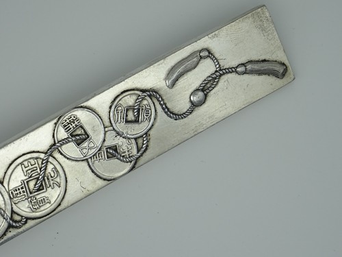Antike chinesische Qing-Dynastie 0,0750 Silber BRAUT MITGIFTBARREN um 1880er - Bild 2 von 14