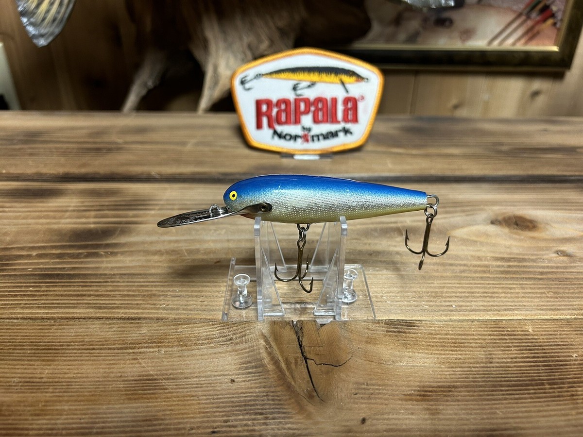 Vintage Rapala Deep Diver 90 DD90-G Color Blue Finland Bass