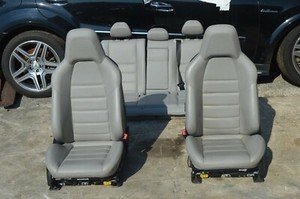 09 W4 Mercedes C63 Amg C350 Sedan Front Rear Seats Napa Leather Grey Ebay 09 W4 Mercedes C63 Amg C350 Sedan Front Rear Seats Napa Leather Grey Ebay
