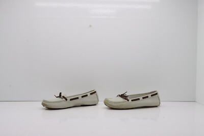 Scarpe GUCCI 15516 Usate EU 41 Mocassino Bianco in