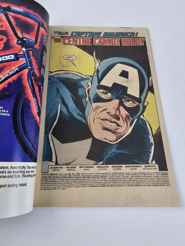 Capitán América #295 - 1984 J.M. Cubierta de Marvel de las Primeras Hermanas del Pecado de DeMatteis - Imagen 5 de 6
