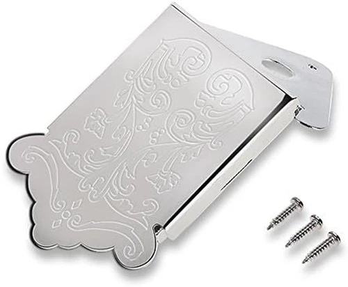 Chrome Finished 8 String Mandolin Tailpiece Fit Rogue,Kentucky,Ibanez,Epiphone