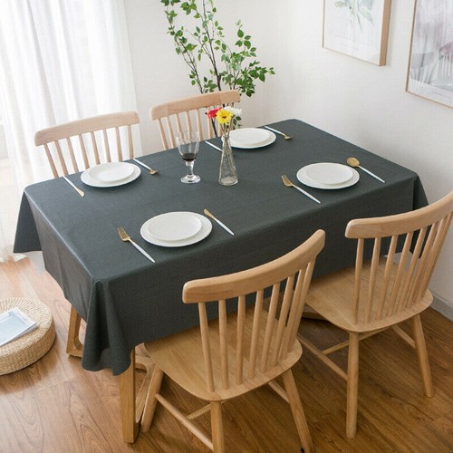Modern Printed Tablecloth Square Rectangle Dinner Table Table Decor Cloth Covers - Picture 18 of 23