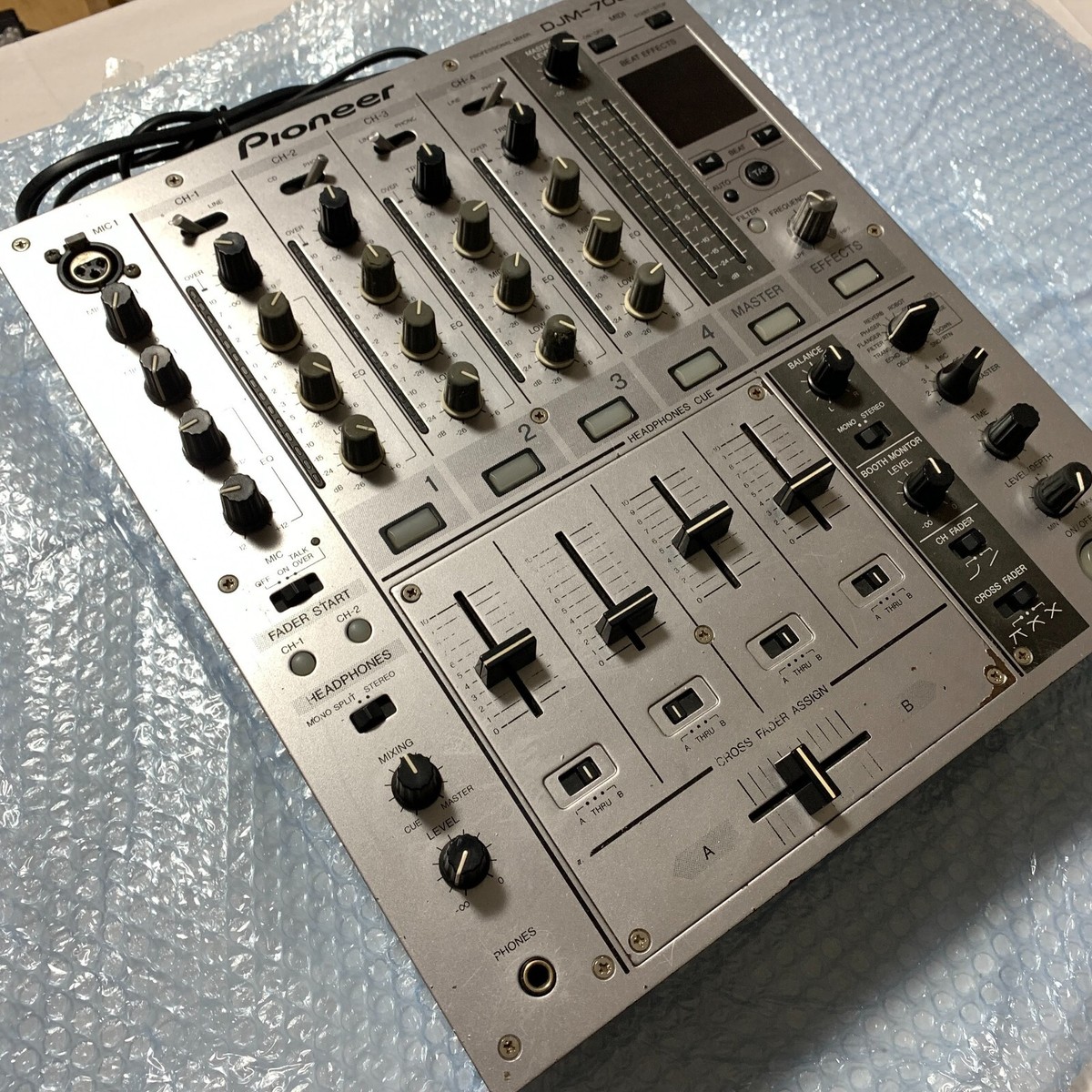 Pioneer DJM-700-S Silver Digital DJ Mixer 4-Channel 4ch DJM700 DJM