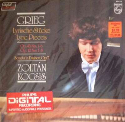 Grieg*, Zoltán Kocsis - Lyrische Stücke = Lyric LP Dig Vinyl Sc