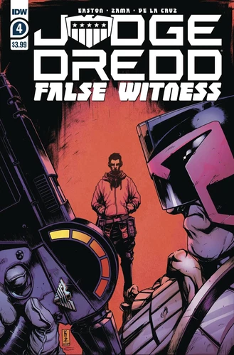 Judge Dredd False Witness #4 (Of 4) Cover A Zama IDW Comic Book First Print US
