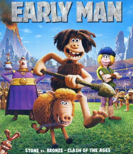 Early Man 2018 PG stop-motion animated movie, new DVD, Aardman, Eddie Redmayne | eBay Early Man 2018 PG stop-motion animated movie, new DVD, Aardman, Eddie Redmayne | eBay