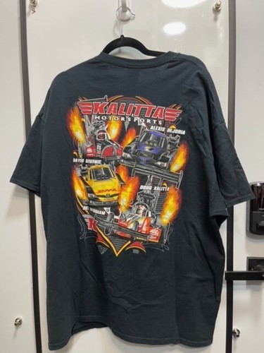 VRHTF NHRA ""VINTAGE SUPER COOL KALITTA MOTORSPORT T-SHIRT GRÖSSE 2XL SCHWARZ - Bild 5 von 5