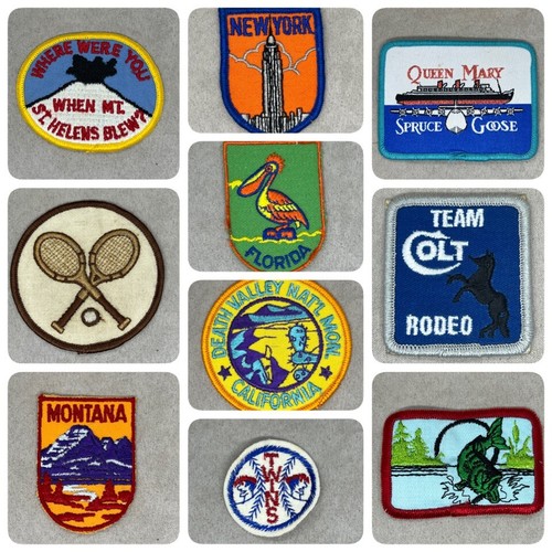 vintage where were you when mt st helens blew embroidered patch erupt - Picture 8 of 9