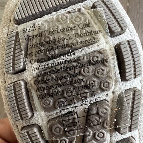 Janie and Jack Loafers Baby Suede Gray Size 5 - Picture 9 of 11