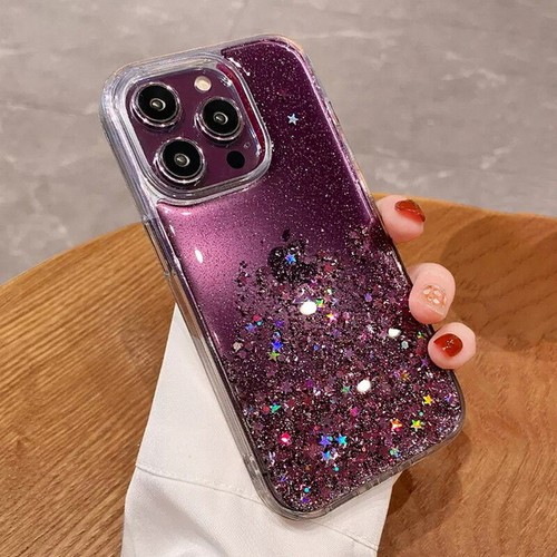 Shockproof Glitter Soft Case Cover For iPhone 15 14 13 12 11 Pro Max XS XR 8 16 - Picture 20 of 27