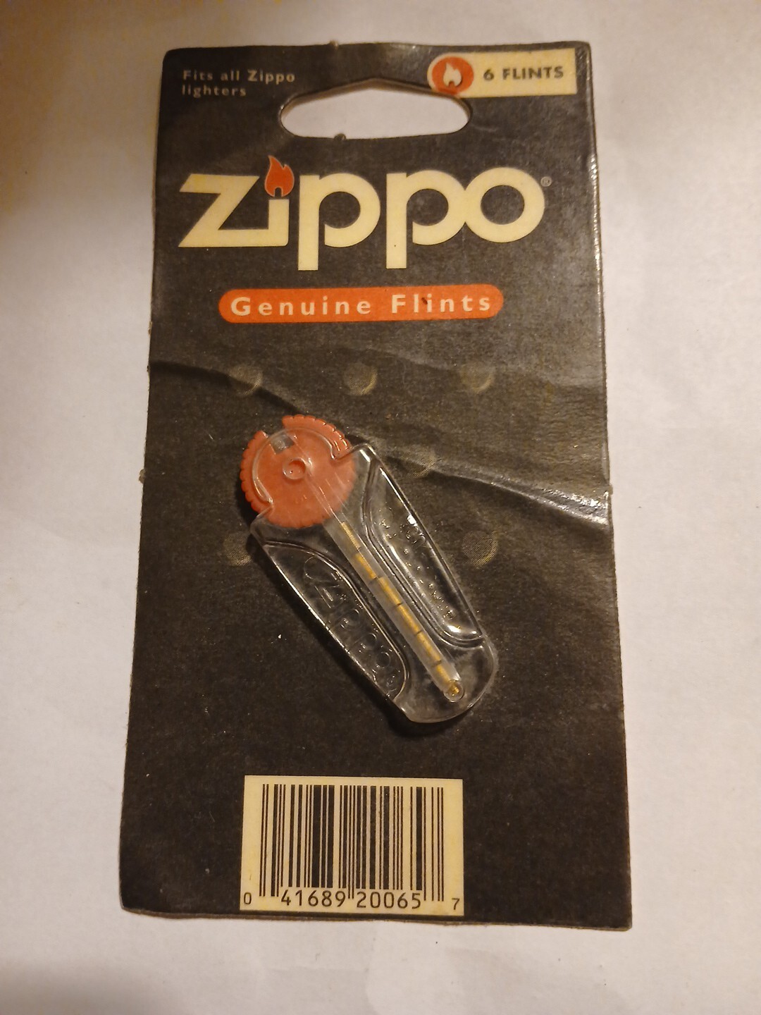 Authentic Zippo Replacement Lighter Flint 1 Pack, 6 Flints for Clipper and more