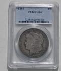 1894 Morgan Silver Dollar Pcgs G04 G4 4 $1 Coin Graded Us United