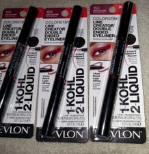3 NIP Revlon Colorstay Line Creator Double Ended Eyeliner 153 She's On Fire