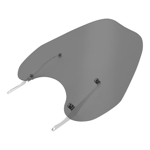 Smoke Windshield 39mm Clamps Fit For Harley Dyna FXDL Sportster Iron XL 883 1200 - Picture 7 of 14