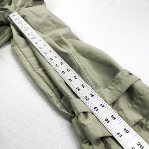 ScotteVest Trench Coat Women Medium Travel Jacket Green Hidden Pockets EDC TEC - Picture 15 of 19