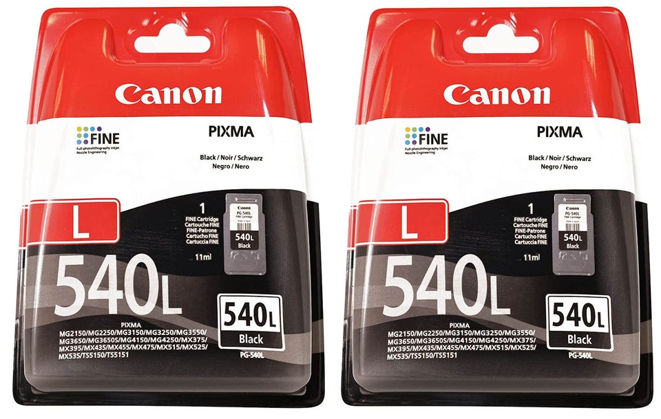 KIT CARTUCCE STAMPANTE CANON PG540 CL541 MULTI PACK ORIGINALE 1COLORE - Foto 4