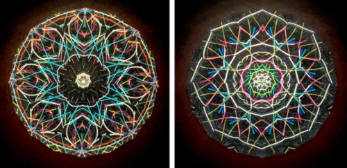Chichibu Meisen kaleidoscope, rotating 2-mirror, oil type By Katsuji Yoshida New - Picture 15 of 16