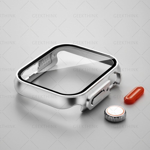 Funda protectora para PC para Apple Watch 44/45 mm cambio a ultra 49 mm cubierta con corona - Imagen 41 de 44