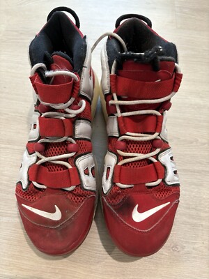 Nike Air Max More Uptempo 720 University Red Men's Size 10 CJ3662