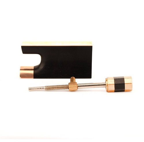 For Pernambuco Violin Bow Frog 4/4 3/4 Ebony Big/No/Parisan Eye 7K 14K 18K Gold - Picture 16 of 96