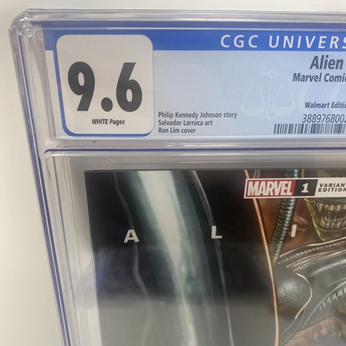 Alien #1 CGC 9.6 - Walmart Ron Lim Cover Variant Edition Marvel Comics 2021 - Picture 3 of 9