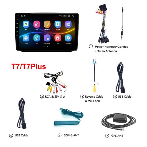 Radio Coche Autoradio Para Skoda Fabia 2 Multimedia Android GPS Unidad Reproductor Automático 4G - Imagen 5 de 32