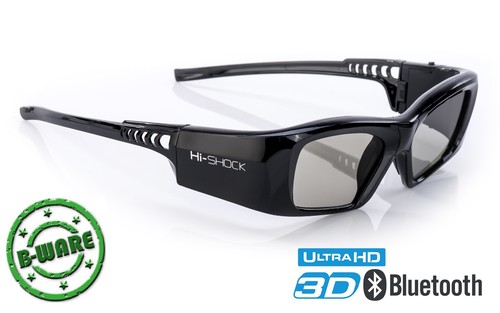 Aktiv Shutter 3D-Brille Black Diamond für Sony Sharp Samsung TVs BJ. 2013-2019 - Zdjęcie 1 z 7