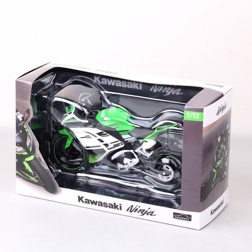 1/12 scale Kawasaki Ninja 300 250r Motorcycle diecast motorbike racing model toy - Picture 5 of 12