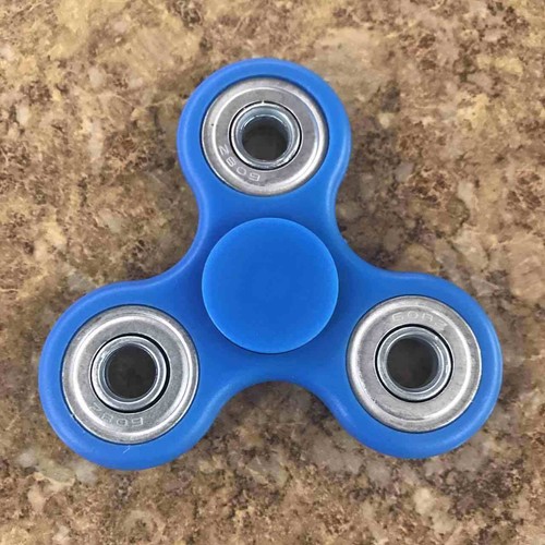 Hand Tri FIDGET Spinner Ball Desk Toy EDC ADHD Stuffer Stocking Focus USA Stock - Picture 7 of 8