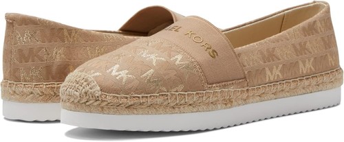 Michael KORS VICKY CAMEL MK ORO FIRMA PLATAFORMA ALPARGATAS 11 ME ENCANTAN ZAPATOS - Imagen 2 de 6
