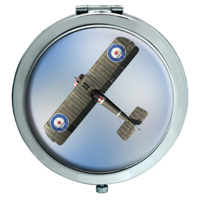 Sopwith Camel Doppeldecker Kompaktspiegel