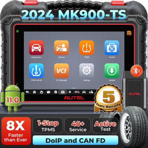2025 Autel MaxiCOM MK900-TS Scanner Up MS906TS MK808S-TS, TPMS Programming Tool