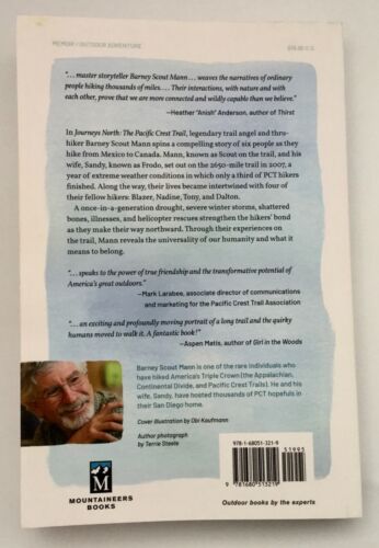JOURNEYS NORTH : The Pacific Crest Trail by Barney Mann (2020, Trade Paperback) - Foto 4 di 5