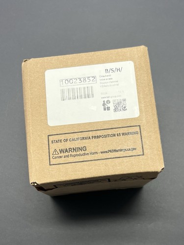 New OEM Bosch Dishwasher Water Inlet Valve P/N 10023852 9001343981