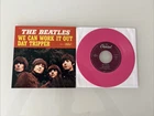 Beatles Day Tripper We Can Work It Out Capitol 18895 45/PIC SLV PINK Vinyl 1996