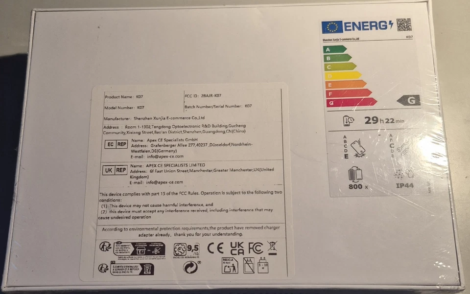 Children's 7-inch WiFi Tablet Educational Gaming Device - Image 2 of 2