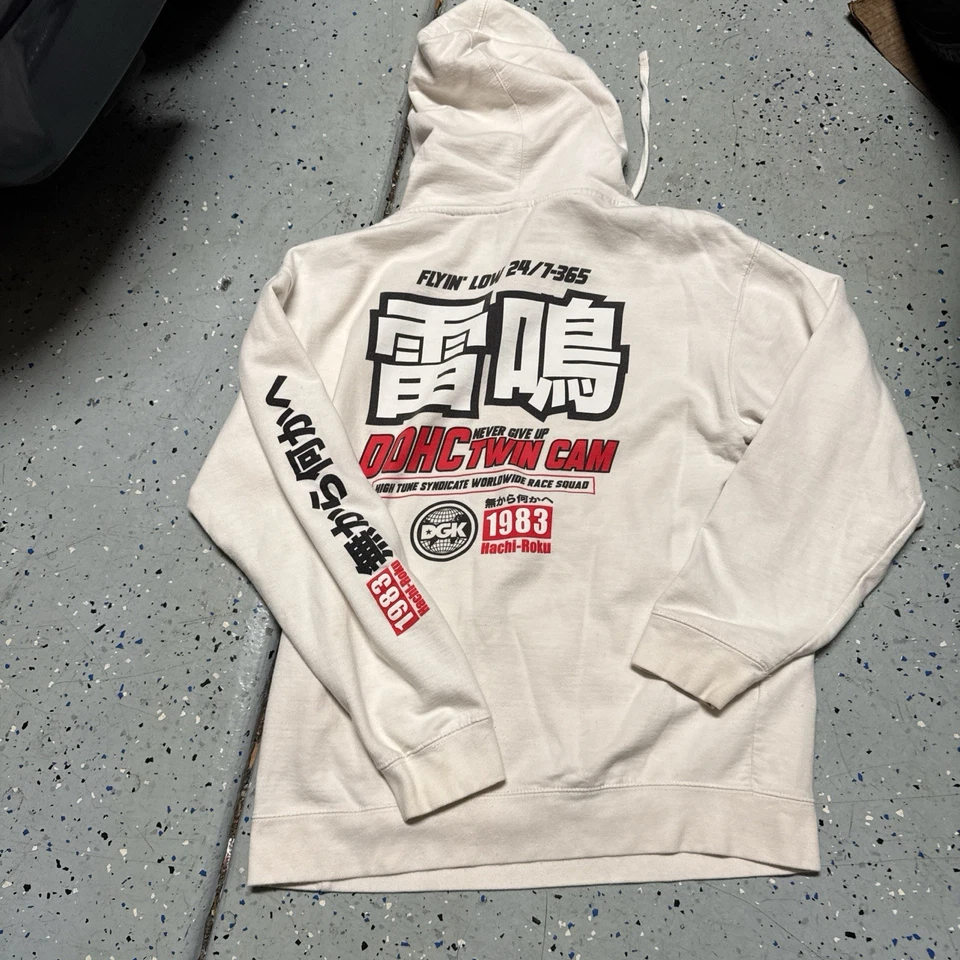 Y2k dgk hachi Roku racing hoodie - Image 3 of 4