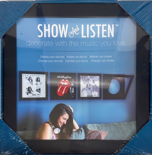 Vinyl Display Frame - 12" LP Flip Frame Show & Listen - BRAND NEW SEALED - Bild 1 von 3