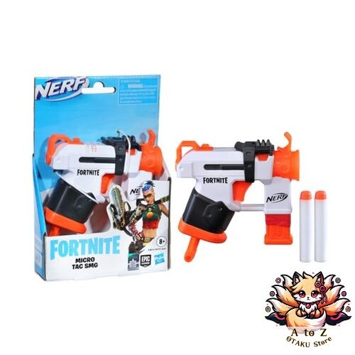 NEW Nerf Fortnite Micro Tac SMG Mini Dart Blaster with 2 Elite