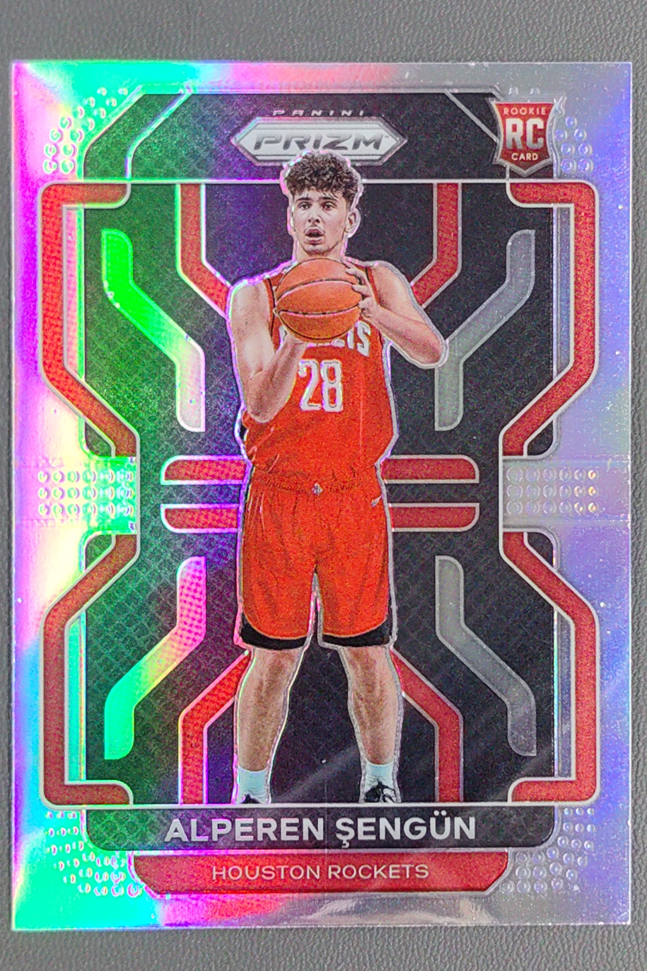 2021-22 Panini Prizm Alperen Sengun Prizms Silver Rookie RC #318 Rockets