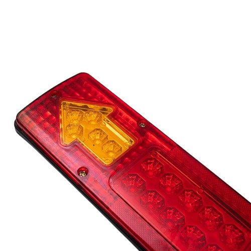 19LED Rear Tail Light Brake Turn Signal Reverse Lamp For Car Trailer Truck New - Picture 5 of 14