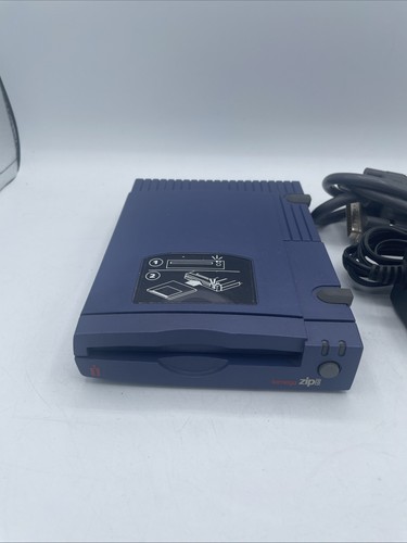 iOmega ZIP 100 SCSI Externes Laufwerk Z100S2 Mac PC & Netzteil getestet - Bild 2 von 7