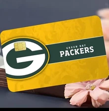 Green Bay Packers Football Credit Debit Card Sticker Skin Free Shipping 