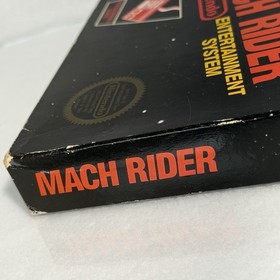 Mach Rider⭐️Gloss Sticker Seal Test Market⭐️Nintendo NES Complete CIB Black Box