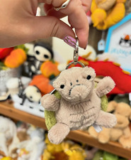 Jellycat Timmy Turtle Plush Keychain Bag Charm NWT Cute Gift Toy