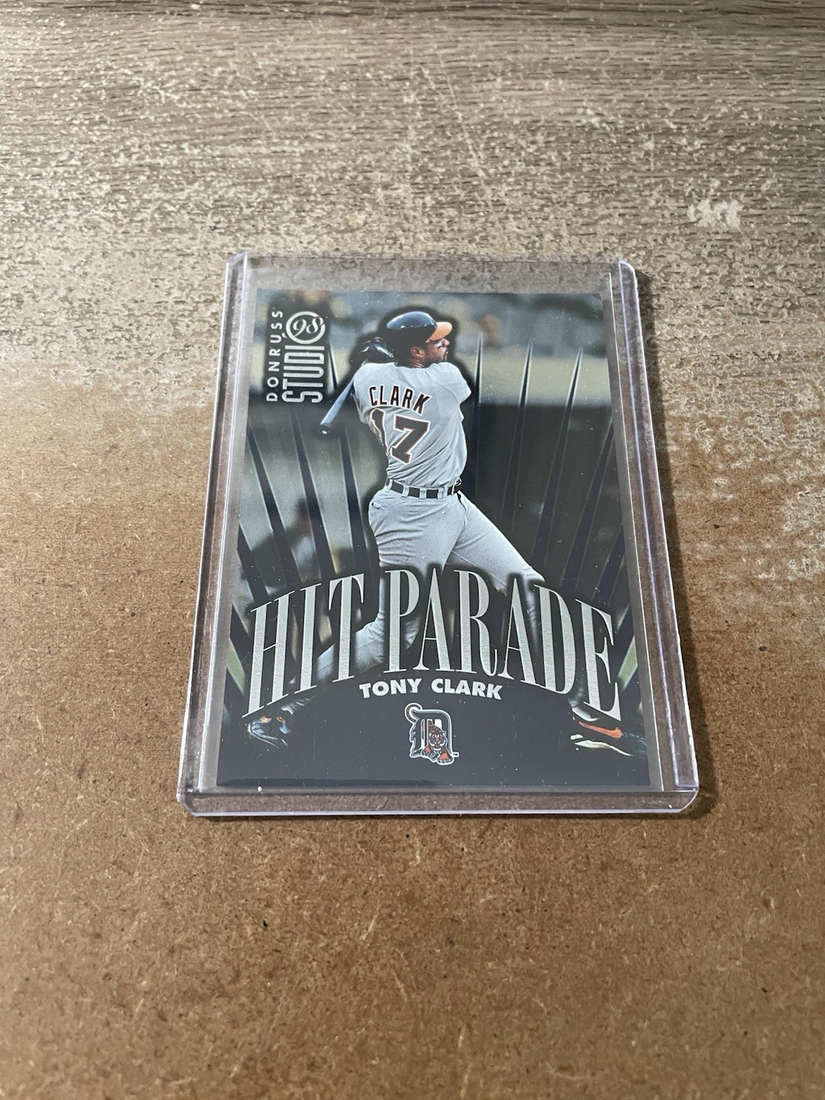 1998 Donruss Studio - Hit Parade Tony Clark #17 /5000
