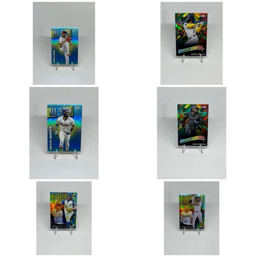 2025 Topps Chrome All-Etch, Fortune 15, Future Stars Inserts