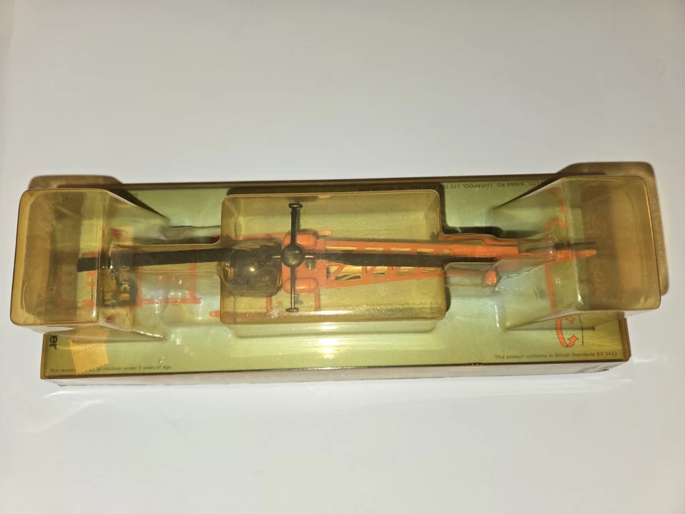 Helicóptero Dinky Toys #732 Bell Police 1973 en caja Foto 2 de 3